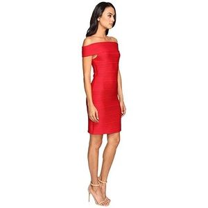 NWT Shoshanna off the shoulder red dress